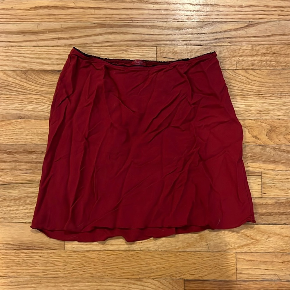Brandy Melville - John Galt Red Midi Skirt